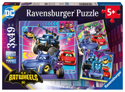 Ravensburger Kinderpuzzle 12001056 - An alle Batwheels! - 3x49 Teile Batwheels Puzzle für Kinder ab 5 Jahren