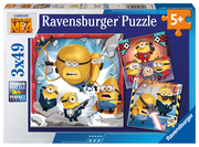 Ravensburger Kinderpuzzle 12001061 - Despicable Me 4 - 3x49 Teile Despicable Me Puzzle für Kinder ab 5 Jahren