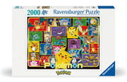 Ravensburger Puzzle 12001130 - Leuchtende Pokémon - 2000 Teile Pokémon Puzzle für Erwachsene und Kinder ab 14 Jahren