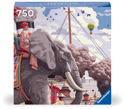 Ravensburger Puzzle 12001201 - Around the world in 80 days - Art&soul- 750 Teile Puzzle für Erwachsene und Kinder ab 14 Jahren