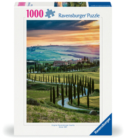 Ravensburger Puzzle 12001208 - Orciatal, Toskana - 1000 Teile Puzzle für Erwachsene und Kinder ab 14 Jahren