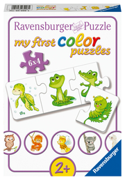 My first color puzzles - Meine liebsten Tierkinder