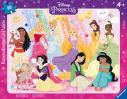 Unsere Disney Prinzessinnen - 40 Teile Disney Rahmenpuzzle für Kinder ab 4 Jahren