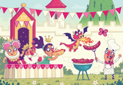Ravensburger Kinderpuzzle Puzzle&Play 05596 - Royale Party - 2x24 Teile Puzzle für Kinder ab 4 Jahren