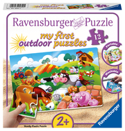 My first outdoor puzzles - Liebe Bauernhoftiere
