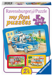 Ravensburger Kinderpuzzle - 05630 Tiere im Einsatz