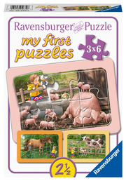 my first puzzles - Lotta auf dem Bauernhof