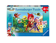 Ravensburger Kinderpuzzle 05726 - Die Tierschützer - 2x24 Teile Petronix Puzzle für Kinder ab 4 Jahren