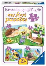 my first puzzles - Süße Gartenbewohner