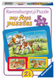 my first puzzles - Meine Tierfreunde - Cover
