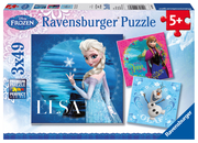 Disney Frozen - Die Eiskönigin: Elsa, Anna & Olaf