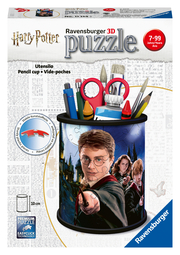 Ravensburger 3D Puzzle 11154 - Utensilo Harry Potter - Stiftehalter aus dreidimensional geformten Puzzleteilen - für Harry Potter Fans ab 6 Jahren, Schreibtisch-Organizer für Kinder und Erwachsene - Cover