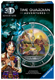 Ravensburger 3D Adventure 11540 TIME GUARDIAN ADVENTURES - Eine Welt ohne Schokolade - Escape Room Spiel