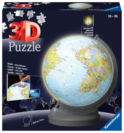 Globus mit Licht - 3D Puzzle - 11549