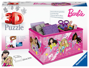 Ravensburger 3D Puzzle 11584 - Aufbewahrungsbox Barbie - Praktischer Organizer für Barbie Fans - Ideales Geschenk für Erwachsene und Kinder ab 8 Jahren