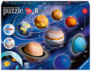 Ravensburger 3D Puzzle Planetensystem 11668 - Planeten als 3D Puzzlebälle - Sonnensystem zum selbst bauen und als Deko - für alle Weltraumfans ab 6 Jahren - mit informativer Online-Broschüre