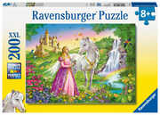 Ravensburger Kinderpuzzle - 12613 Prinzessin mit Pferd - Fantasy-Puzzle für Kind