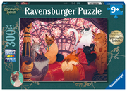 Ravensburger Kinderpuzzle 13362 - Auf der Suche nach dem magischen Halsband - 300 Teile XXL Mitternachtskatzen Puzzle für Kinder ab 9 Jahren