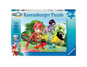 Ravensburger Kinderpuzzle 13396 - Das Petronix-Team - 100 Teile XXL Petronix Puzzle für Kinder ab 6 Jahren