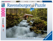 Ravensburger Puzzle 17263 - Mühle am Gollinger Wasserfall - 1000 Teile Puzzle für Erwachsene und Kinder ab 14 Jahren
