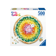 Pizza - Puzzle Circle of colors - 17347