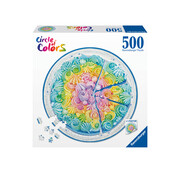 Rainbow cake - Puzzle Circle of colors - 17349
