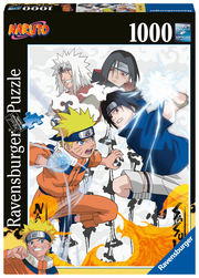 Ravensburger Puzzle 17449 - Naruto vs. Sasuke - 1000 Teile Naruto Puzzle für Erwachsene und Kinder ab 14 Jahren