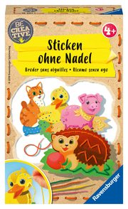 Be Creative Sticken ohne Nadel - Cover