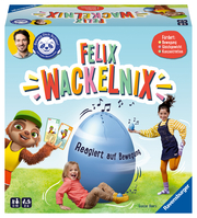Ravensburger 20931 - Beweg dich schlau! Felix Wackelnix - ein schlaues Bewegungsspiel für 1 bis 6 Kinder ab 5 Jahren - entwickelt mit der Felix-Neureuther-Stiftung 'Beweg dich schlau!'