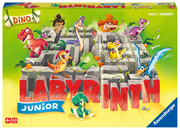 Ravensburger 20980 - Dino Junior Labyrinth - Familienklassiker für die Kleinen, Spiel für Kinder ab 4 Jahren - Gesellschaftspiel geeignet für 2-4 Spieler, Junior-Ausgabe mit Dinosaurier-Thema