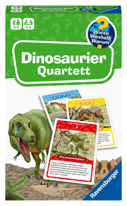 WWW Dinosaurier Quartett - Spiel - 22359 - Cover