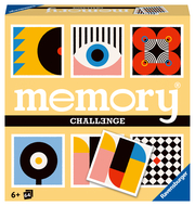 Ravensburger Challenge memory® Verrückte Muster - 22462 - Das weltbekannte Gedächtnisspiel mit 32 Kartenpaaren, die als Motive geometrische Formen und abstrakte Mustern zeigen. Ein kunstvoll gestaltetes memory® für 2 bis 8 Personen ab 6 Jahren