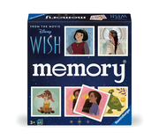 Ravensburger memory® Disney Wish - 22595 - Der Gedächtnisspiel-Klassiker für die ganze Familie ab 3 Jahren bei dem kein Wunsch unerfüllt bleibt