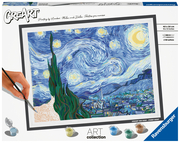 Malen nach Zahlen CreArt Art Collection - Van Gogh: The Starry Night