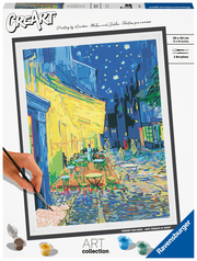 Malen nach Zahlen CreArt Art Collection - Van Gogh: Caféterrasse am Abend