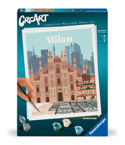 Ravensburger CreArt - Malen nach Zahlen 23688 - Colorful Milan - ab 12 Jahren