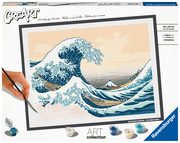 Ravensburger CreArt - Malen nach Zahlen 23690 - ART Collection: The Great Wave (Hokusai) - ab 14 Jahren