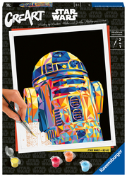 Ravensburger CreArt - Malen nach Zahlen 23730 - Star Wars - R2-D2 - ab 12 Jahren