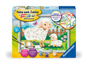 Ravensburger Malen nach Zahlen 23764 - Schaf mit Lämmchen - Kinder ab 9 Jahren