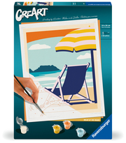 Ravensburger CreArt - Malen nach Zahlen 23897 - Relax at the Beach - ab 12 Jahren