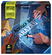 Ravensburger Familienspiel 27365 - Mystery Games: Der Ausbruch aus Arazar - Storytelling- und Erlebnisspiel für 2-4 Spieler ab 12 Jahren