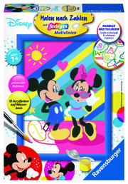 Malen nach Zahlen: Disney Mickey & Minnie