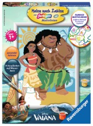 Malen nach Zahlen: Disney - Vaiana und Maui - Cover