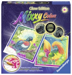 Mixxy Colors - Aquarelle Glow Edition: Bunte Vögel