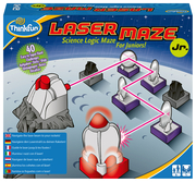 ThinkFun - 76348 - Laser Maze Junior - Das spannende Spiel mit Licht und Spiegeln für Jungen und Mädchen ab 6 Jahren - Cover