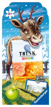Verkaufskassette Weihnachten Think Kids Logik-Rätsel - Cover