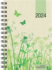 Taschenkalender Graspapier 2024