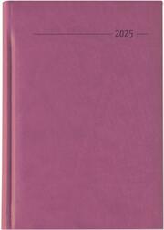 Buchkalender Tucson rosa 2025 - Büro-Kalender A5 - Cheftimer - 1 Tag 1 Seite - 352 Seiten - Tucson-Einband - Zettler