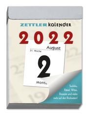 Tagesabreißkalender M 2022 - Cover