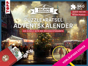 Puzzle-Rätsel-Adventskalender: Der geheimnisvolle Weihnachtsmarkt - 24 Puzzles mit insgesamt 960 Teilen